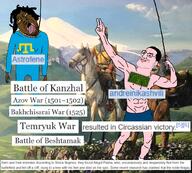 Adygea Astrofene_(namefag) ack andreinikashvili_(user) aryan battle brown_skin btfo buff chad circassia circassian circassian_flag country countrywar crimean_tatar crimeantatarmutt flag:adygea flag:circassia gigachad hair hanging_troon humiliated irl_background kabardia kabardians muscular_male rotten_teeth t50_eyes troon variant:bernd variant:chudjak white_skin yellow_sclera zyzz // 1000x900 // 873.1KB