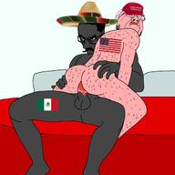 flag:united_states maga maga_hat meta:pornographic_content mexibvll nsfw sexx subvariant:chudjak_seething united_statest variant:chudjak variant:gapejak // 1280x1280 // 113.9KB