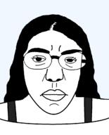 angry chud closed_mouth female glasses hair long_hair looking_at_you series:foidjaks subvariant:female_chudjak subvariant:patricia subvariant:patrick template transparent_background variant:chudjak // 986x1224 // 23.0KB