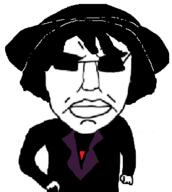 angry arm closed_mouth clothes glasses hair hand hat juntaro_yamanouchi soyjak subvariant:chudjak_front sunglasses variant:chudjak // 304x339 // 20.8KB