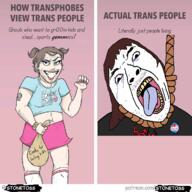 bloodshot_eyes boymoder comic crying gemmies hanging open_mouth pizzacakecomic reddit rope soyjak stonetoss suicide tongue tranny troon variant:bernd // 1198x1200 // 836.8KB