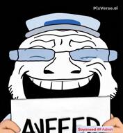 clothes hat laughing meta:ai_generated sign sneed splice variant:coinjak variant:tony_soprano_soyjak video_game // 592x640, 5.3s // 5.7MB