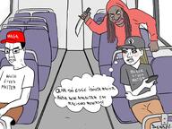 black_lives_matter black_skin blm_logo decarlos_brown_jr dreads iryna_zarutska knife maga maga_hat murder nas:wojak nigger portuguese_text racism raised_fist_(symbol) seat smartphone thot train tranny_artstyle variant:chudjak white_lives_matter // 1600x1200 // 1.0MB