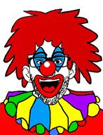 clown clown_nose clown_wig hair happy nose red_nose series:goofs smile smilling variant:nojak // 783x1024 // 617.0KB