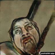 glasses hanging portrait rope soyjak stubble tranny variant:bernd // 512x512 // 44.5KB