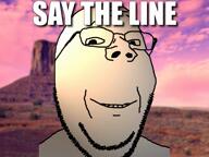 4soyjaks animated cactus digital_horror glasses kerber.mp3 say_the_line series:objakt smile stubble utah variant:gapejak variant:impish_soyak_ears variant:rupturejak video voiceover wojak // 960x720, 59.4s // 13.7MB