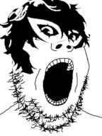 amamiya_ren anime glasses hair mask megami_tensei open_mouth persona soyjak stubble variant:gapejak video_game // 600x800 // 17.3KB