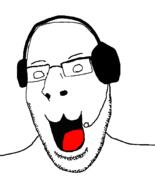 glasses merge open_mouth qa_(4chan) soyjak stubble subvariant:nucob tongue variant:cobson variant:qa_tan // 541x671 // 27.8KB