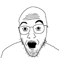 beard open_eyes open_mouth raised_eyebrow stubble teeth template variant:unknown wrinkles // 717x704 // 15.0KB