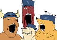 antonblast boss bossbusters mole open_mouth quartet variant:gapejak variant:impish_soyak_ears variant:markiplier_soyjak variant:tony_soprano_soyjak // 828x581 // 9.2KB