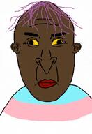 animated big_nose brown_skin ext=gif flag:transgender_pride_flag hair meta:ai_generated no_glasses no_stubble subvariant:vlodpedo tranny transgender_flag trend:slopjak troon variant:vlodson white_background // 400x580 // 3.3MB