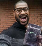 black_cuck buck_breaking george_floyd glasses holding_object irl_soy nigger open_mouth series:saint_floyd soyjak variant:unknown // 640x694 // 63.0KB