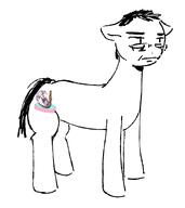 ack animal chud cutie_mark flag:transgender_pride_flag glasses hanging low_effort mane meta:leaky my_little_pony pony rope sketch suicide tranny transgender_flag variant:bernd variant:chudjak white_skin // 731x819 // 61.0KB