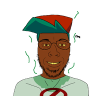 brown_skin bug clothes fly fnf fnf_pedo glasses green_hair green_shirt hair hat nigger shitskin stink_lines stinky stubble sweating variant:justus yellow_sclera yellow_teeth // 2500x2500 // 89.9KB