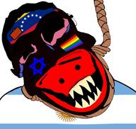 argentina flag:argentina flag:venezuela garf_(user) hanging jartycuck rope slopjak subvariant:jartycuck variant:chudjak venezuela // 1139x1080 // 378.7KB