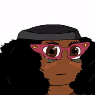afro animated black_skin bwc cute edit pointing pointing_at_viewer quieres soylent_(creamy_chocolate) stoned subvariant:soyniqua variant:soytan weed // 600x450 // 2.4MB