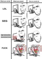 angry blood computer fuck geg glasses laughing rage_comic variant:cobson variant:feraljak // 450x638 // 188.7KB
