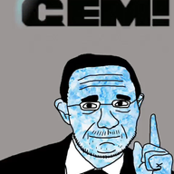 animated big_ears big_nose clothes funny gem gem_skin glasses hair necktie pointing short_hair stubble suit suit_and_tie text variant:thirtyfivejak watch // 480x640 // 467.7KB