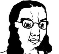angry caroline_ellison closed_mouth eyelashes female glasses hair long_hair subvariant:female_chudjak variant:chudjak // 452x416 // 30.2KB
