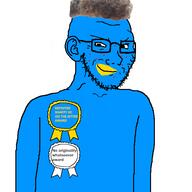 award awards glasses smug standing stubble twitter variant:soyak xitter // 600x600 // 61.2KB