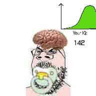 angry artist:xjanny baby babyjak big_brain binky brain caca glasses iq pacifier punisher_face small_eyes stubble text variant:gapejak white_skin // 200x200 // 11.8KB