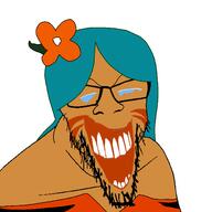 cookie cookie_run cookieteen geg laughing tiger_lily_cookie variant:feraljak // 1500x1500 // 170.2KB