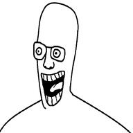 bald gape glasses long_face nose variant:headjak // 731x732 // 4.7KB