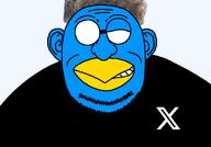beak beard bird blue_skin dr._eggman ear glasses robotnik smirk stubble twitter variant:soybotnik xitter zoomer_hair // 1216x851 // 107.3KB
