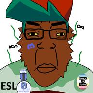 brown_skin chud_(boorufag) chud_(soybooru) discord esl flag:minor_attracted_person flies fnf_pedo friday_night_funkin' furry love_is_love meta:op_took_a_selfie_of_xerself stink_lines stinky subvariant:chudplier subvariant:furpedo subvariant:trannyfur variant:bernd variant:markiplier_soyjak white_background // 1378x1378 // 46.6KB