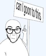 bald beard closed_mouth glasses goonslop neutral pointing sign stubble variant:abortion_lover white_background white_skin // 500x605 // 99.8KB