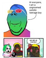 angry autism grooming nusoi nusoishitskin queen_of_spades shartyclitty shartycuck shitskin stonetoss subvariant:hunky_twink_sex_machine tranny trend:colorjak variant:alicia variant:gapejak variant:soyak why_are_we_fighting // 2000x2556 // 968.1KB