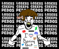 bbc blacked booger boring brown_eyes brown_hair crazed deviantart dildo discord ear furry losers_creeps_pedos map_(pedophile) mucus pedophile red_eyes thick_eyebrows trans transgender_flag turkey_tom twitter variant:feraljak variant:shirtjak video_essay yellow_teeth youtube youtuber // 1500x1260 // 662.4KB