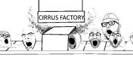 cirrusification conveyor_belt factory gem_factory hard_hat multiple_soyjaks series:fusionjaks sign smoke text variant:a24_slowburn_soyjak variant:cirrus variant:cobson variant:feraljak variant:gapejak variant:hot_sauce variant:markiplier_soyjak variant:tony_soprano_soyjak white_background // 2230x1241 // 181.1KB