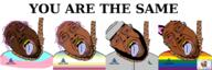 3soyjaks beard black_eyes bloodshot_eyes brown_hair brown_skin clothes eyebrows furry gay_flag glasses groomer hair hat islam lgbt lgbt_flag map_(pedophile) meta:tagme moon nose pedophile rope stubble suicide teeth tongue tranny variant:bernd variant:chudjak yellow_teeth you're_the_same // 2423x804 // 742.8KB