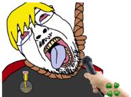 4chan bloodshot_eyes microphone nate open_mouth soot_colors tongue variant:bernd yellow_hair // 996x738 // 137.5KB