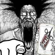 barotrauma hallucination haloperidol meds schizo subvariant:schizojak variant:markiplier_soyjak // 1048x1048 // 367.5KB