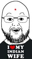 bald beard glasses jd_vance lips open_mouth soyjak variant:billy // 427x771 // 105.6KB