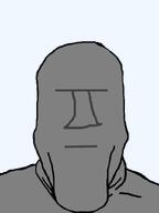 bruh moai moyai series:soymoji variant:markiplier_soyjak 🗿 // 600x800 // 10.0KB