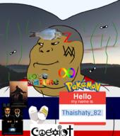 Pheromosa Thaishaty_82(user) Warrior-Z(user) alan_walker autism brown_skin coexist fish flag:thailand hello_my_name_is_(sticker) love_nature men_in_black pokemon speech_bubble speech_bubble_empty subvariant:chinkaryan subvariant:chinkmutt thailand the_shawshank_redemption variant:meximutt // 888x1000 // 677.7KB