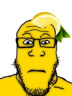 food fruit lemon neutral subvariant:neutralplier variant:markiplier_soyjak yellow_skin // 600x800 // 236.7KB