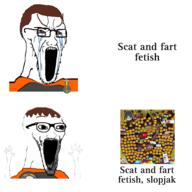 angry dan happy hypocrite soybooruooru trend:slopjak variant:soyak // 1500x1500 // 1021.5KB