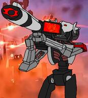 Automotons_(Helldivers) Helldiver_(Helldivers) Helldivers_2 red_eyes rope variant:bernd variant:impish_soyak_ears // 611x679 // 205.7KB