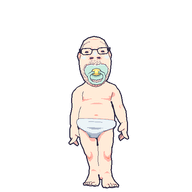 3d animated artist:gemmy_nutz baby babyjak caca clean_dance dance ext=gif gangnam_style variant:gapejak // 540x540 // 2.9MB