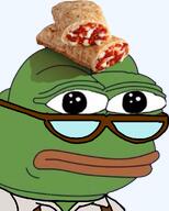 amphibian frog glasses hot_pocket hot_pockets janny nas:pepe overallls pepe_the_frog series:pepe_hat suspenders // 1009x1262 // 816.8KB