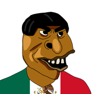 angry big_lips big_nose brown_skin clothes dark_hair flag flag:mexico mexico open_mouth teeth transparent_background tshirt variant:peruvianmutt // 768x768 // 72.8KB