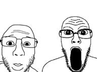 2soyjaks beard glasses shocked variant:kantojak variant:unknown // 480x360 // 29.2KB