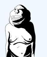 black_eyes body creepy evil horny meta:tagme mexcrement meximutt nipple ominous rapemex satoko_houjou(namefag) shadow smirk stomach_bulge subvariant:ominous_meximutt template tongue variant:meximutt white_eyes // 1881x2284 // 147.5KB