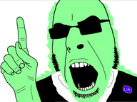 agent central_intelligence_agency finger green_skin open_mouth sunglssses teeth variant:cobson // 1280x962 // 249.7KB