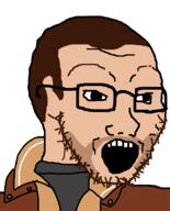 5_o_clock_shadow beard criminal eyebrows glasses grand_theft_auto grand_theft_auto_iv hair immigrant jacket niko_bellic open_mouth rockstar_games serbian stubble sweater variant:soyak video_game // 644x800 // 19.5KB
