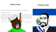 arab brown_skin christianity el_salvador flag:el_salvador hadith hanging islam nayib_bukele subvariant:perceptive_chud taqiyah text tranny variant:chudjak // 1920x1080 // 600.0KB